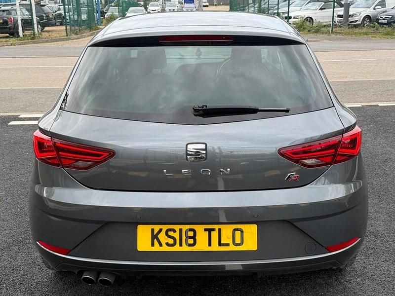 Used Seat Leon FR 125 HP (91 kW) 2018 Grey Hatchback