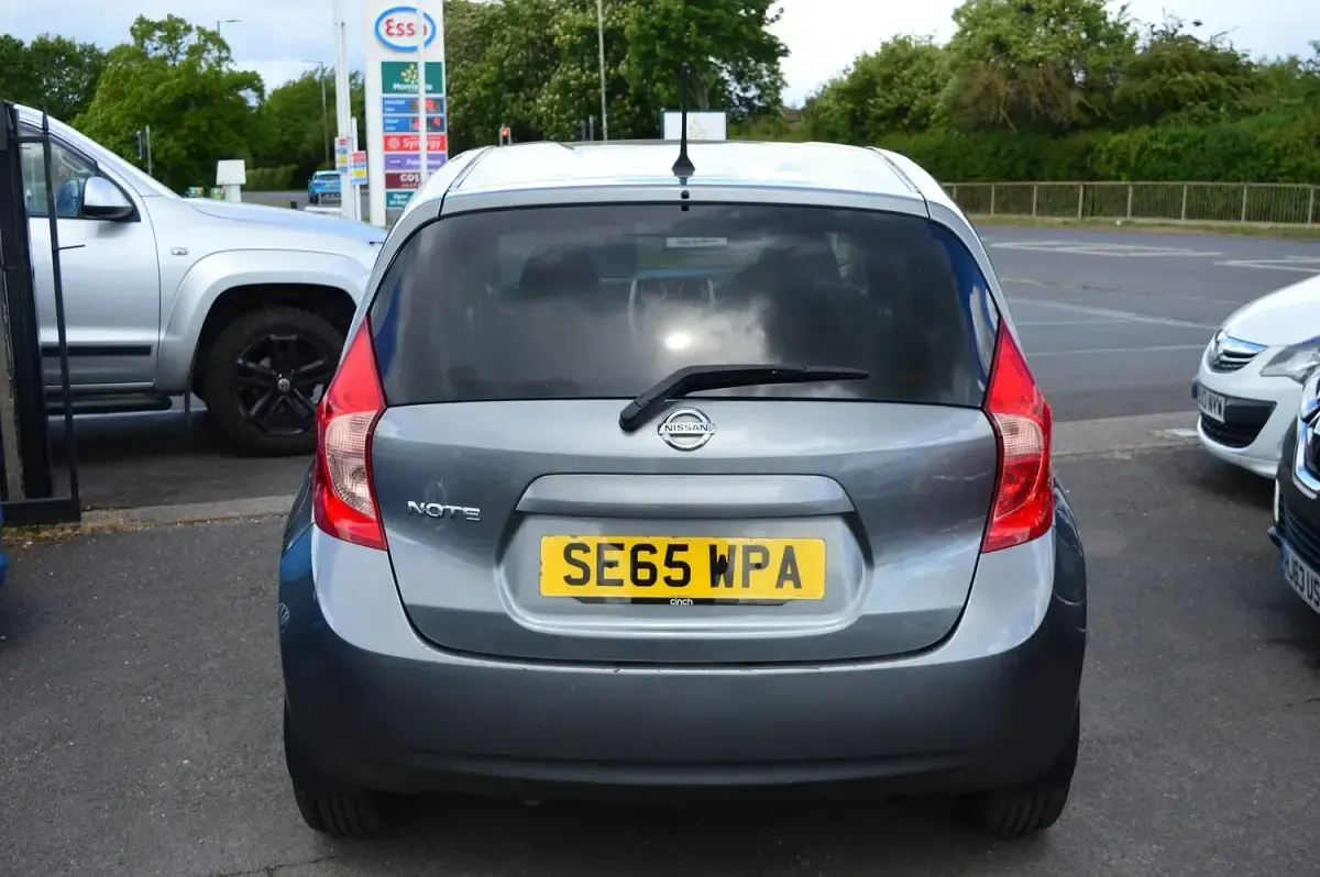 Used Nissan Note Acenta 98 HP (72 kW) 2016 Grey Hatchback