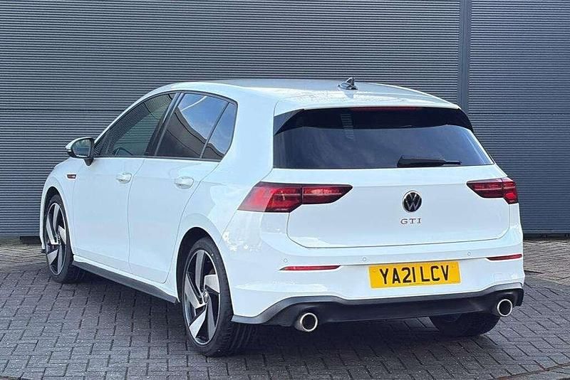 Used VW Golf VII GTI 2021 White Hatchback