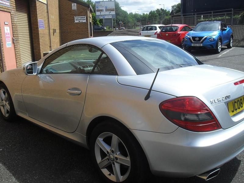 Used Mercedes SLK200 2008 Silver Cabriolet