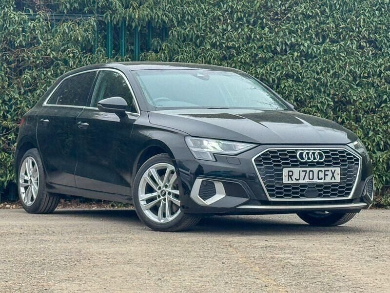 Used Audi A3 Sportback Sport 2021 Black Hatchback