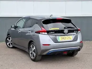 Used Nissan Leaf Tekna 110 kW (150 HP) 2021 Grey Hatchback