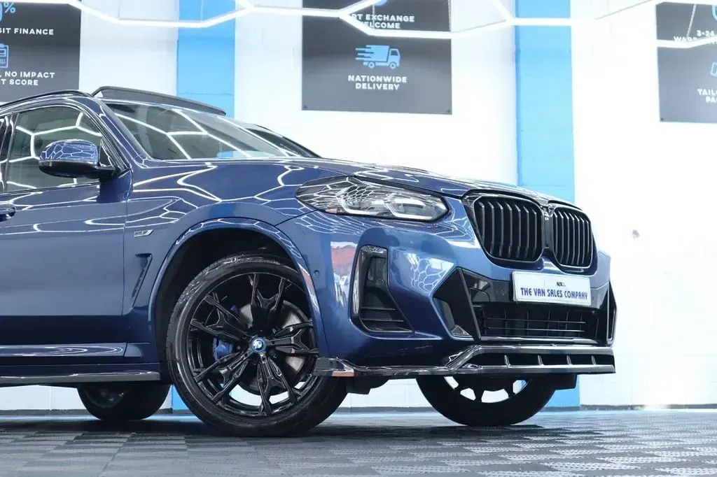 Used BMW X3 M Sport 292 HP (214 kW) 2022 Blue SUV