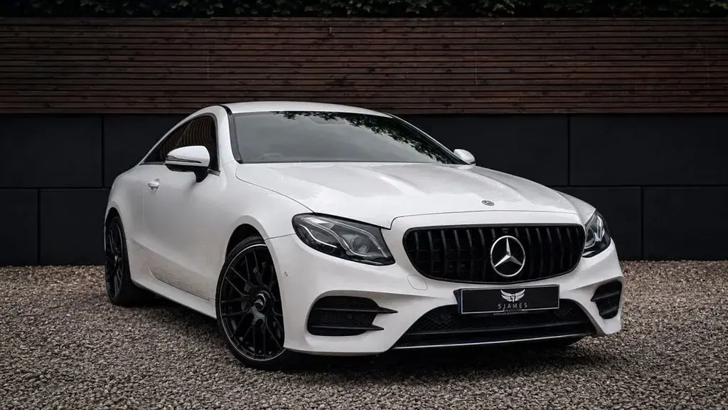 Used Mercedes E300 AMG Line Premium 2020 White Coupe