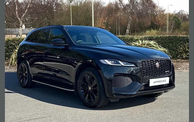 Black Used 2023 Jaguar F-Pace R-Dynamic SUV | £38,700 (A bit pricey) - Image 1/4