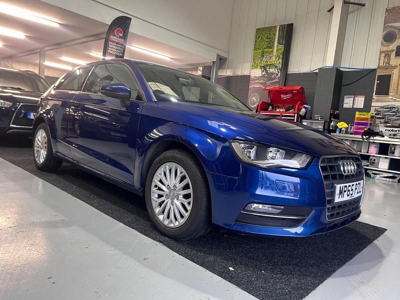 Used Audi A3 2015 Blue Hatchback