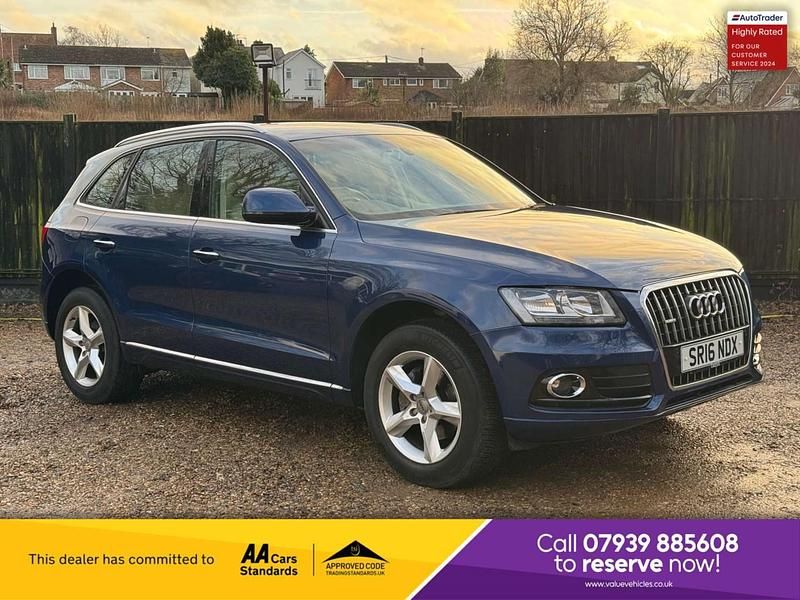Used Audi Q5 Comfort 190 HP (139 kW) 2016 Blue SUV