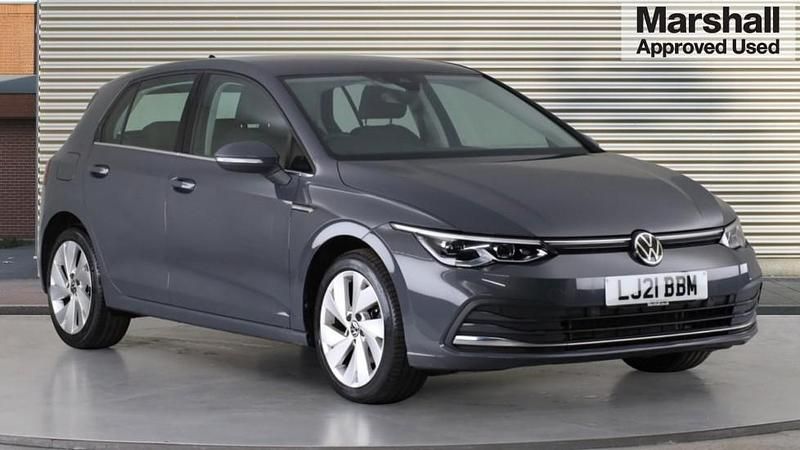 Used VW Golf VII Style 150 HP (110 kW) 2021 Grey Hatchback