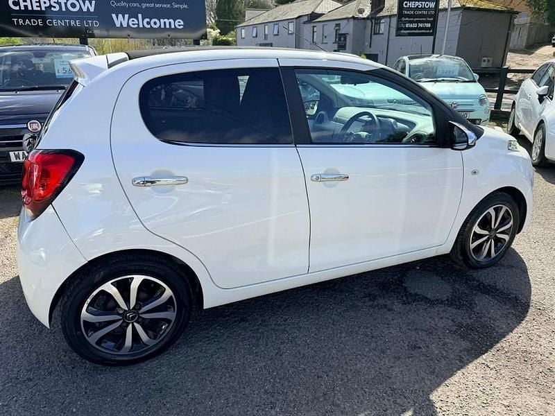 Used Citroën C1 Flair 82 HP (60 kW) 2018 White Hatchback