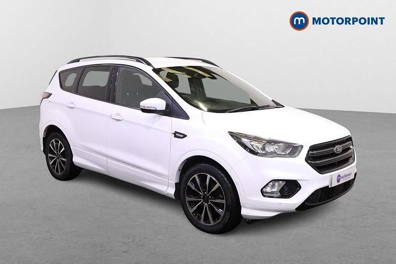 White Used 2019 Ford Kuga ST-Line SUV | £14,199 (Fair price) - Image 1/4