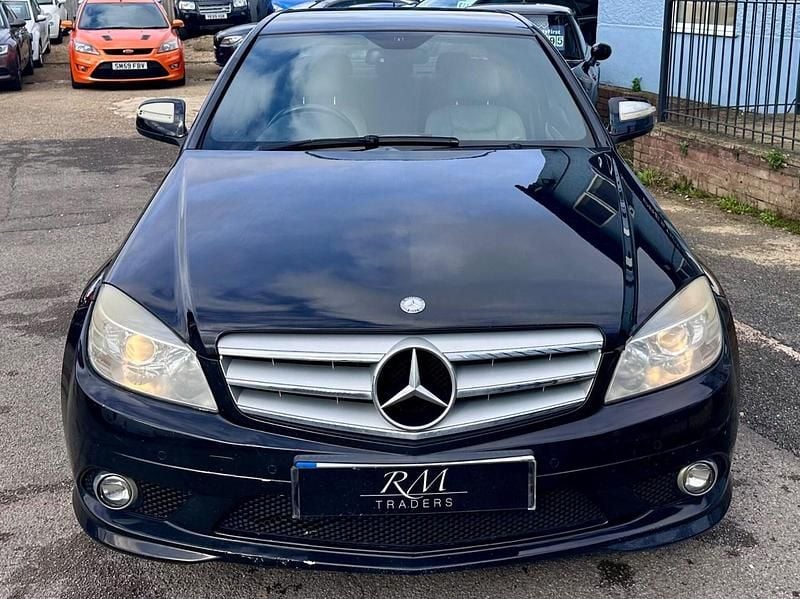 Used Mercedes C200 2008 Black Sedan