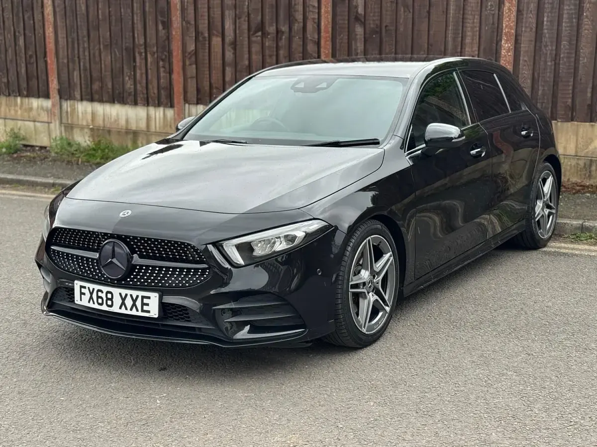 Used Mercedes A200 AMG Line Premium 2018 Black Hatchback
