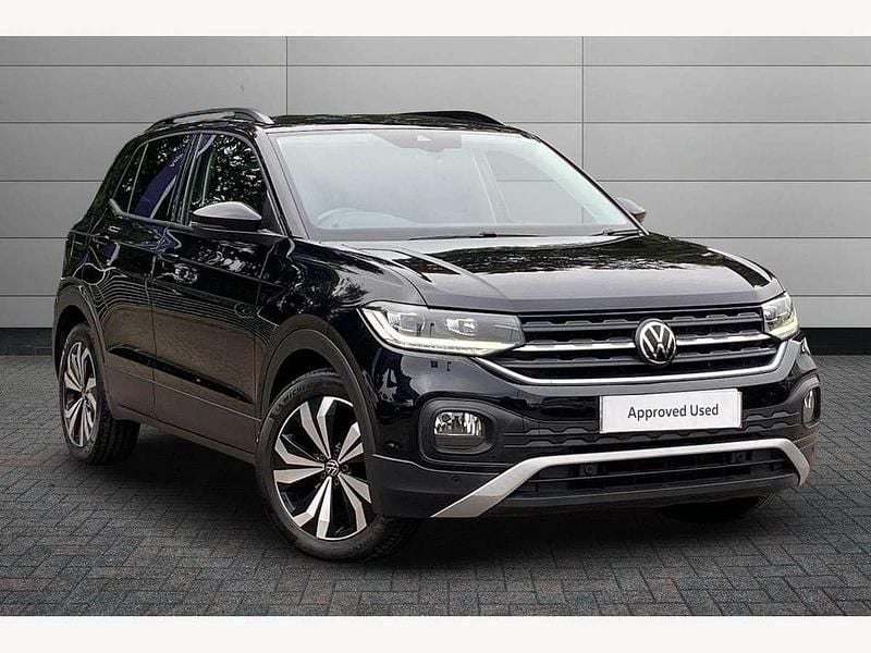 Black Used 2021 VW T-Cross Black Edition SUV | £15,650 (Fair price) - Image 1/4