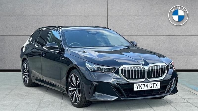 Black Used 2025 BMW 520 M Sport Estate | £44,990 (A bit pricey) - Image 1/4