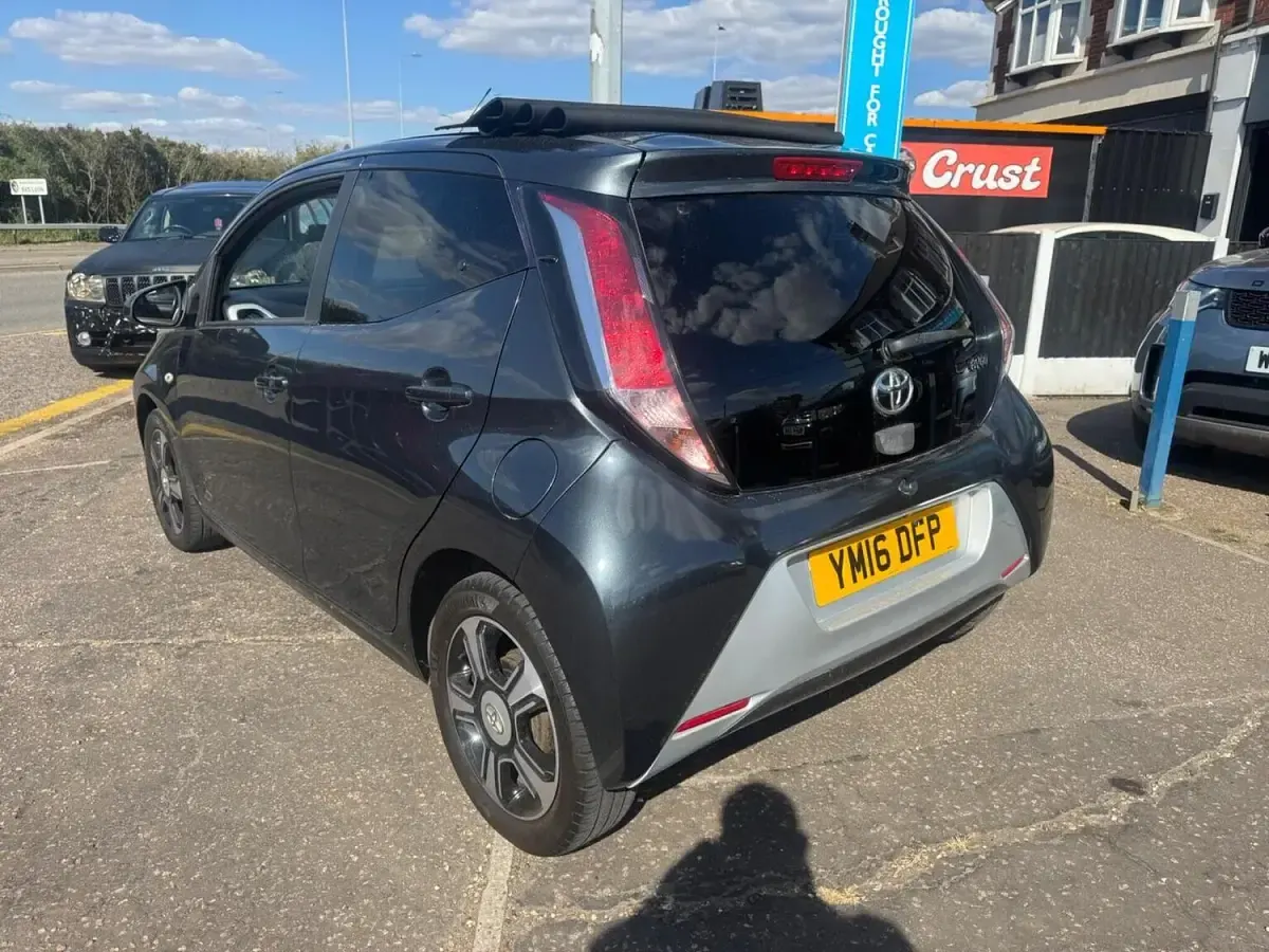 Used Toyota Aygo X-clusiv 69 HP (50 kW) 2016 Grey Hatchback