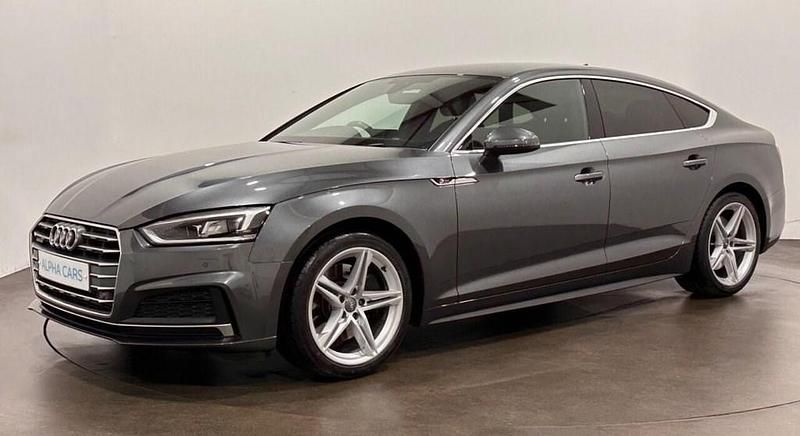 Used Audi A5 Sportback S-Line 252 HP (185 kW) 2018 Grey Hatchback