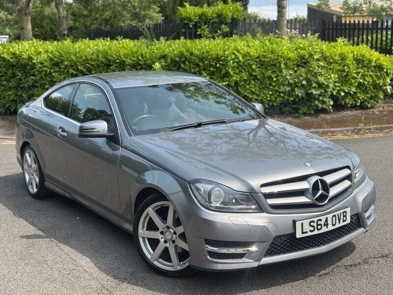 Silver Used 2014 Mercedes C250 Sport Edition Coupe | £7,500 (Good price) - Image 1/4