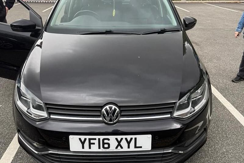 Black Used 2016 VW Polo Match Hatchback | £9,495 (Fair price) - Image 1/1