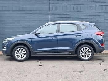 Used Hyundai Tucson SE 132 HP (97 kW) 2018 Blue SUV