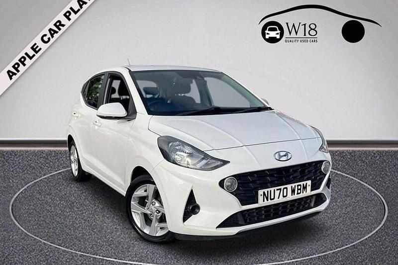 White Used 2020 Hyundai i10 SE Hatchback | £8,750 (A bit pricey) - Image 1/1