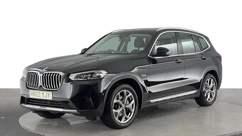 Black Used 2022 BMW X3 xLine SUV | £27,320 (Fair price) - Image 1/4