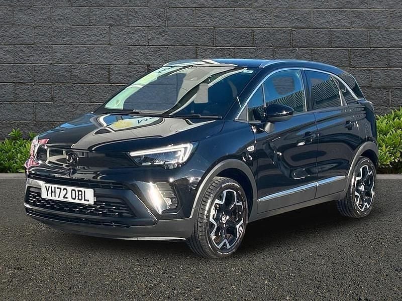 Used Vauxhall Crossland Ultimate 110 HP (80 kW) 2022 Black SUV