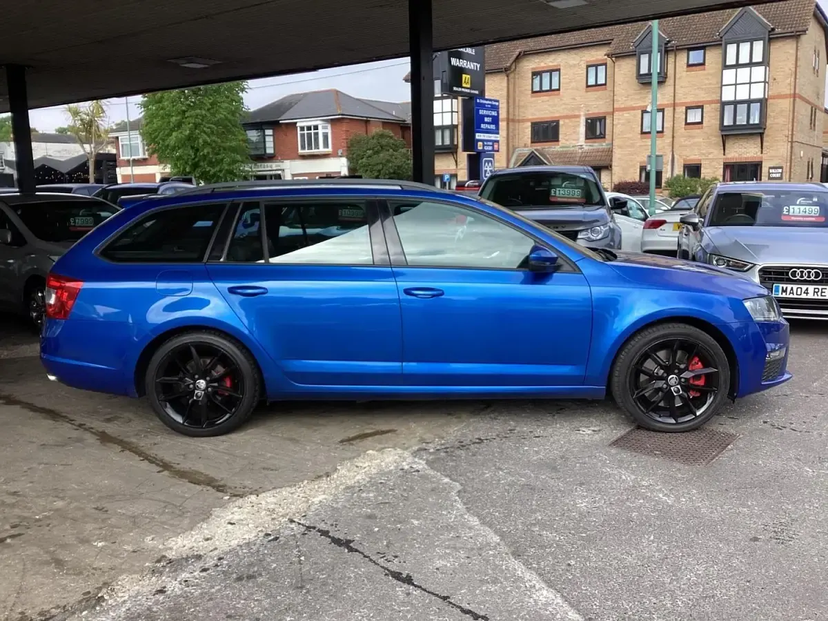 Used Skoda Octavia vRS 2013 Blue Estate