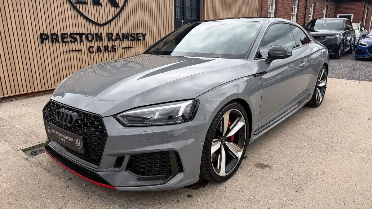 Used Audi RS5 Advanced 450 HP (330 kW) 2018 Grey Coupe