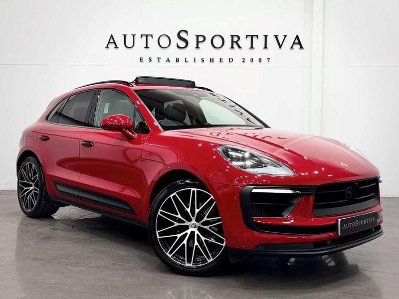 Used Porsche Macan S 2023 Red SUV