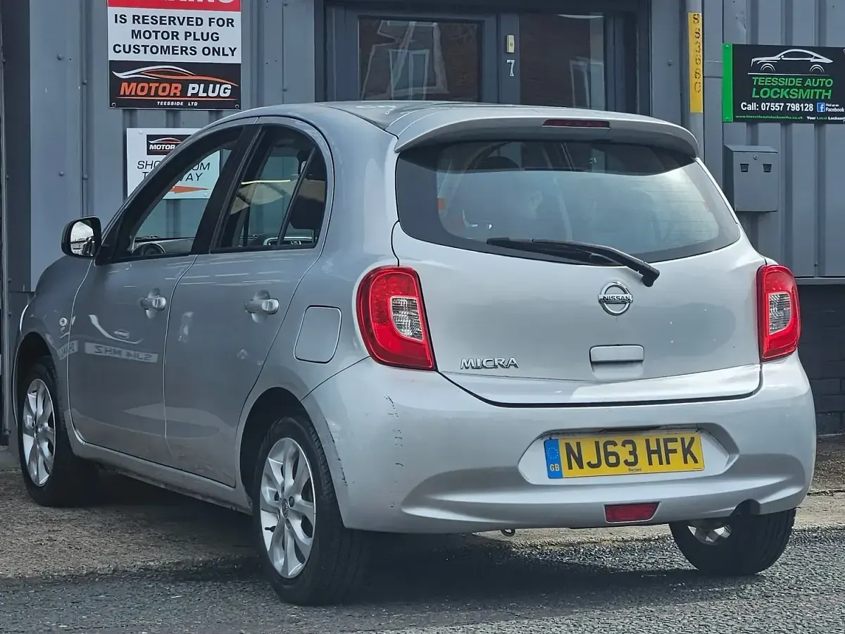 Used Nissan Micra Acenta 2013 Silver Hatchback