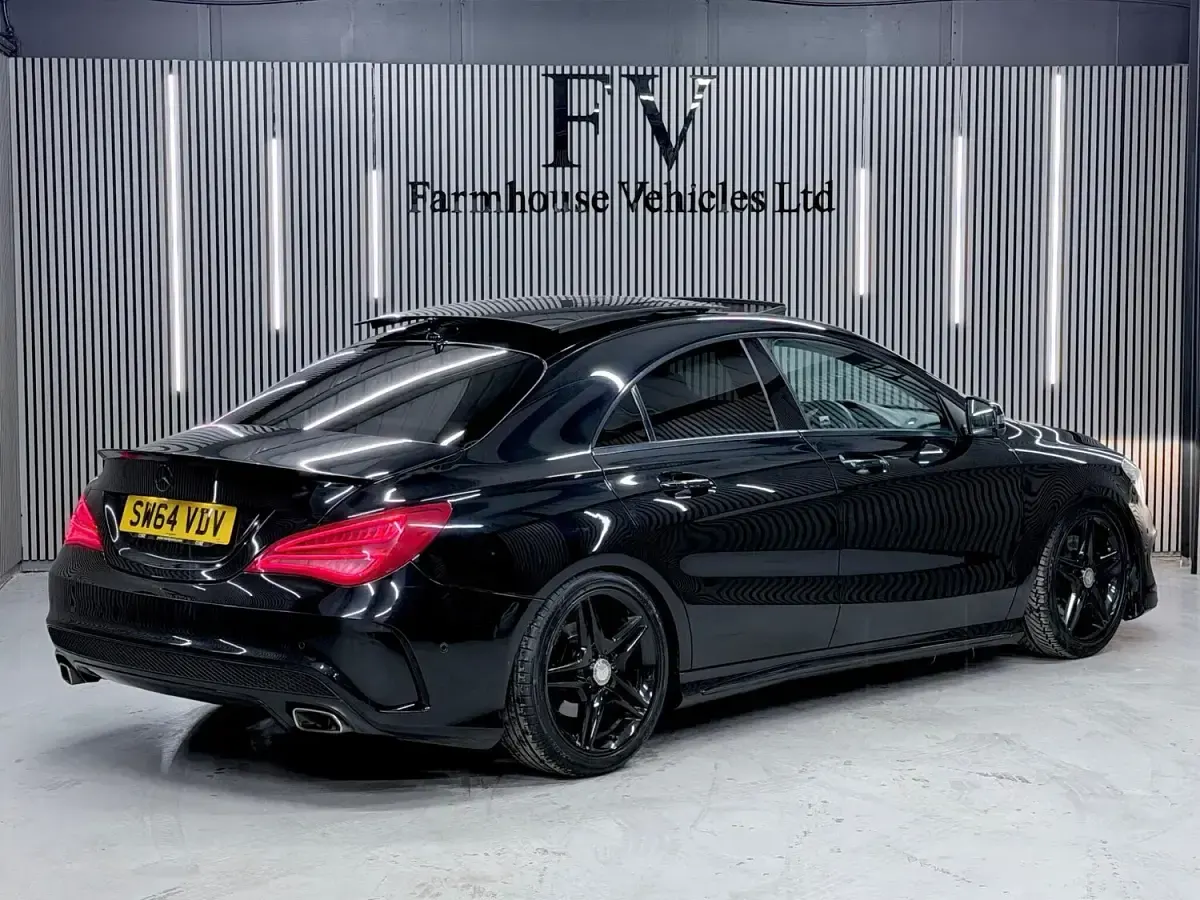 Used Mercedes CLA220 AMG 170 HP (125 kW) 2014 Black Sedan
