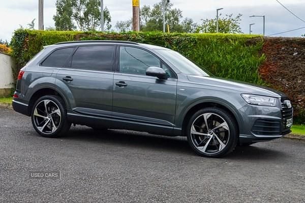 Grey Used 2015 Audi Q7 S-Line SUV | £20,950 (Fair price) - Image 1/3