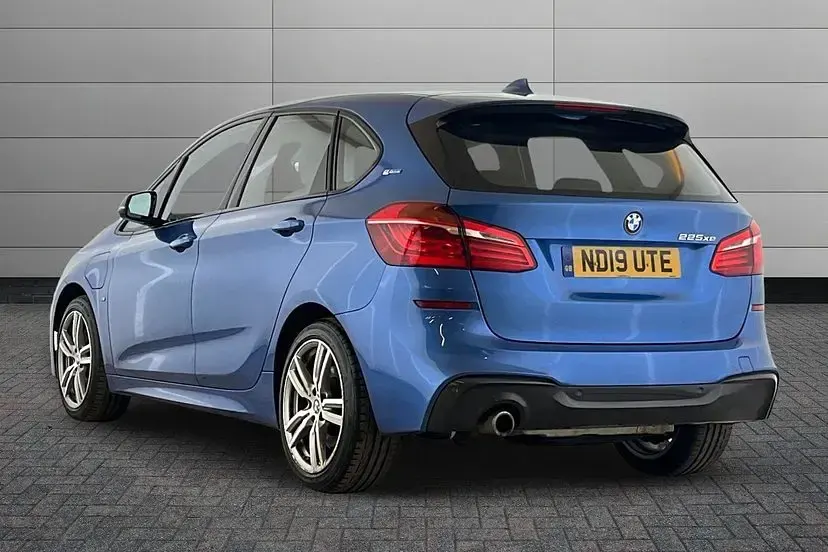 Used BMW 225 Active Tourer M Sport 221 HP (162 kW) 2019 Estoril blue MPV