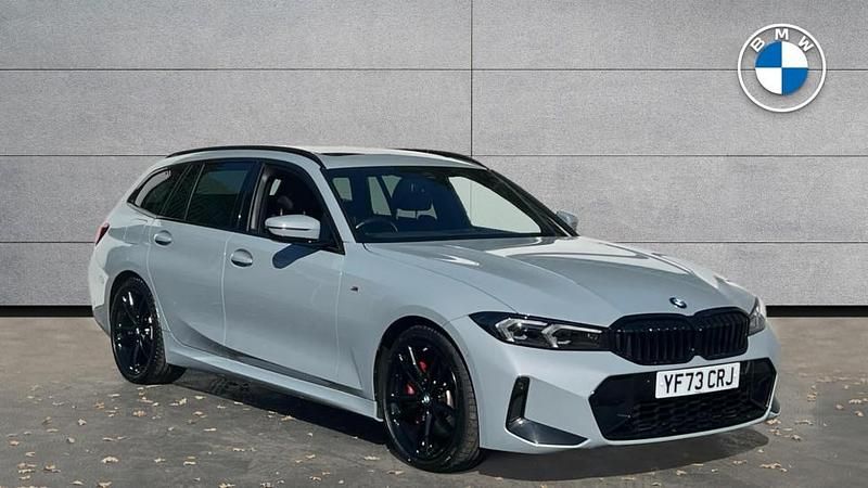 Grey Used 2023 BMW 320 M Sport Estate | £38,494 - Image 1/4