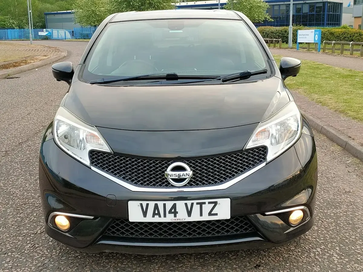 Used Nissan Note S 90 HP (66 kW) 2014 Black Hatchback