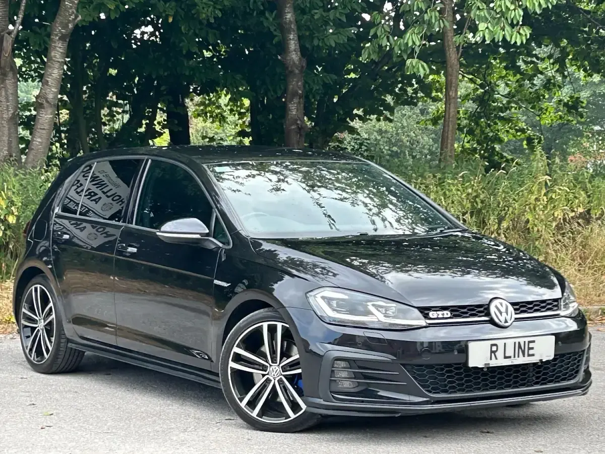 Used VW Golf VII GTD 184 HP (135 kW) 2017 Black Hatchback