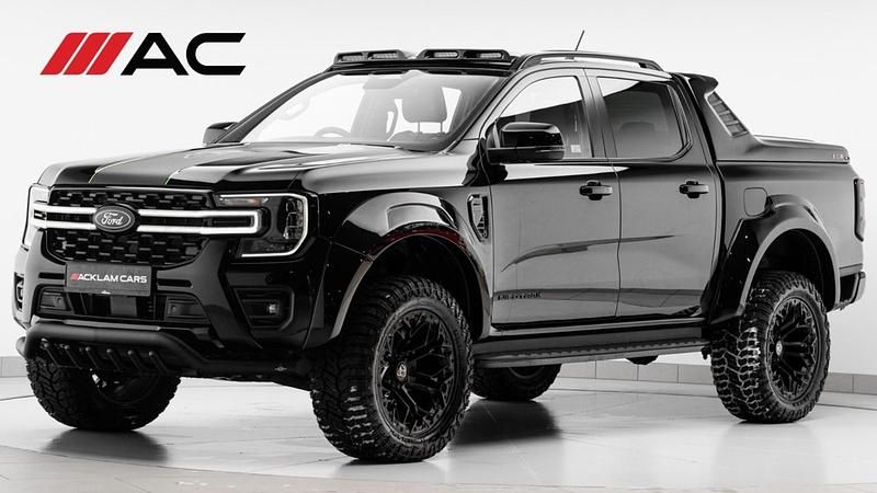 Black Used 2024 Ford Ranger Wildtrack Pickup | £53,990 - Image 1/4