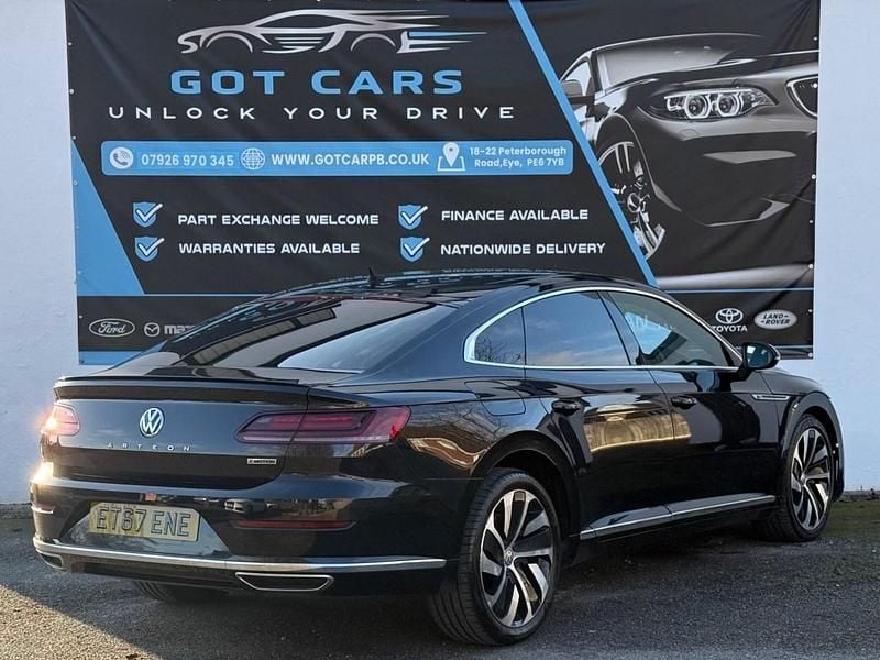 Used VW Arteon R-line 2018 Black Hatchback