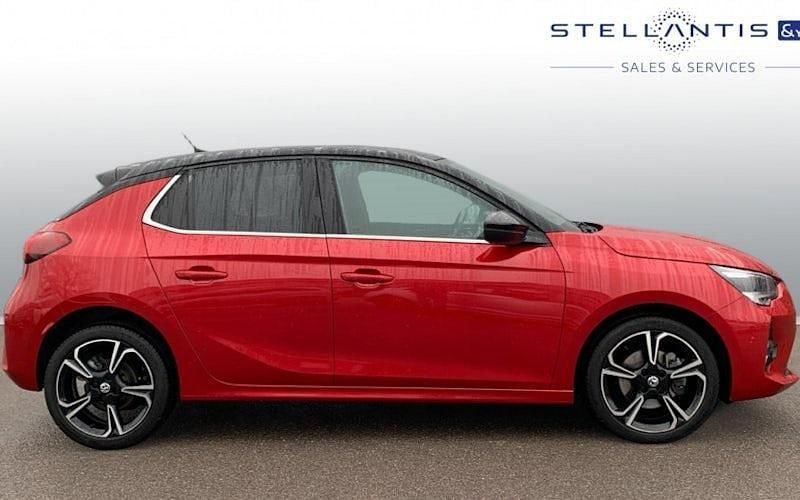 Used Vauxhall Corsa Ultimate 131 HP (96 kW) 2022 Red Hatchback