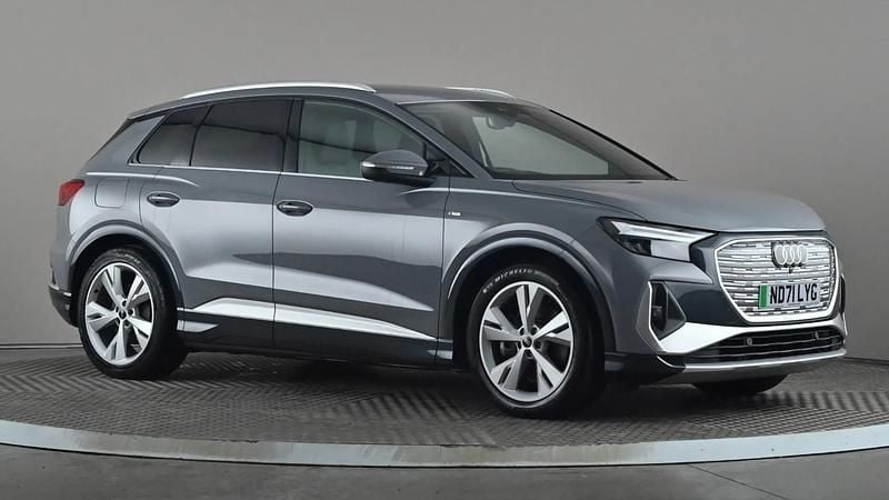 Used Audi Q4 e-tron S-Line 150 kW (204 HP) 2021 Grey SUV