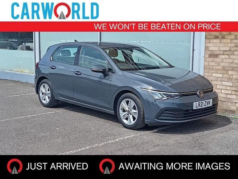 Grey Used 2021 VW Golf VIII Life Hatchback | £14,993 (Good price) - Image 1/3