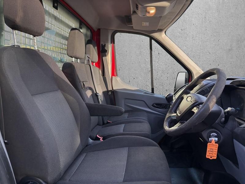 Used Ford Transit 130 HP (95 kW) 2019 Red Cabriolet