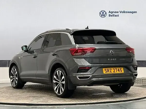 Used VW T-Roc R-line 150 HP (110 kW) 2021 Grey SUV