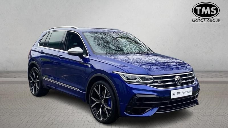 Blue Used 2021 VW Tiguan R SUV | £26,933 (Super price) - Image 1/4