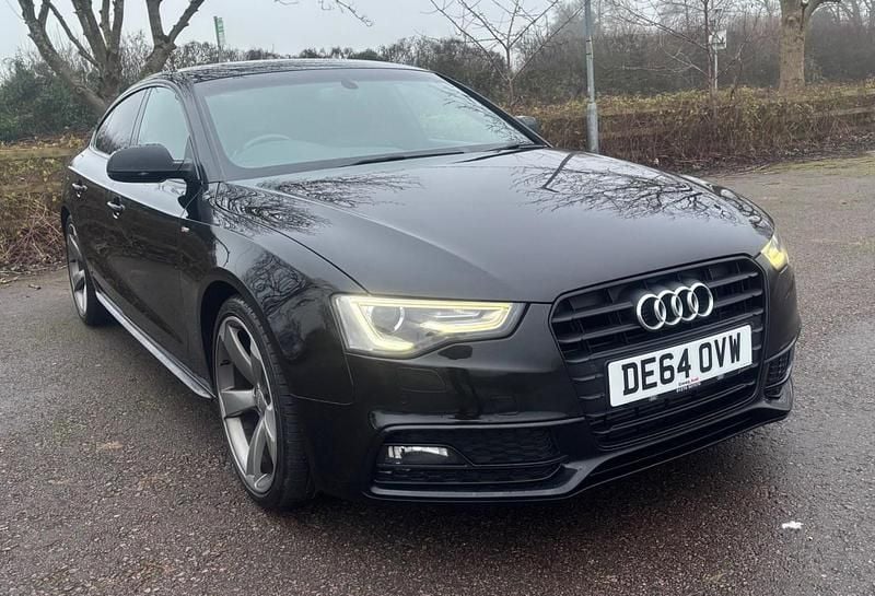 Used Audi A5 Sportback Black Edition 177 HP (130 kW) 2014 Black Hatchback