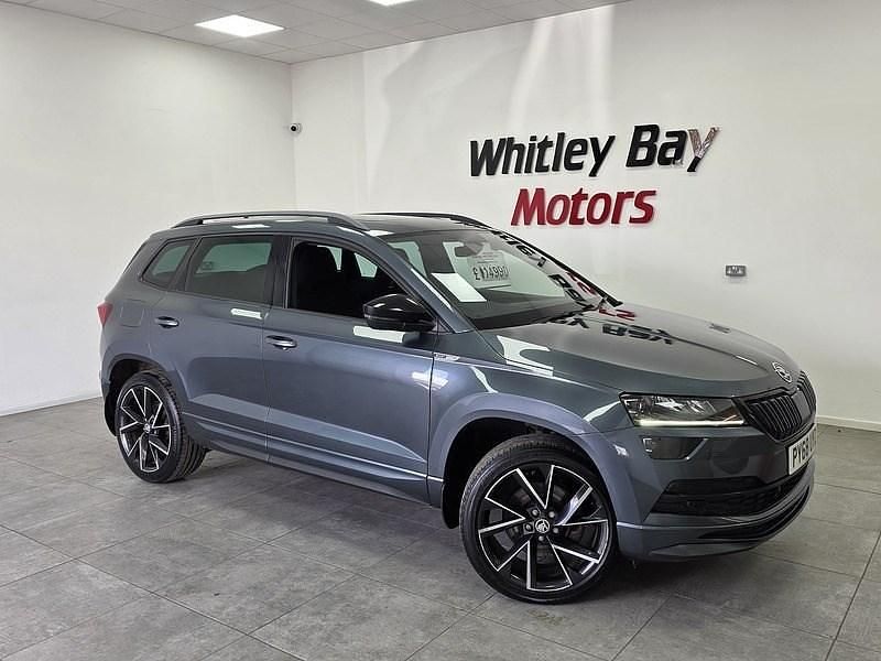 Used Skoda Karoq SportLine 150 HP (110 kW) 2019 Grey SUV