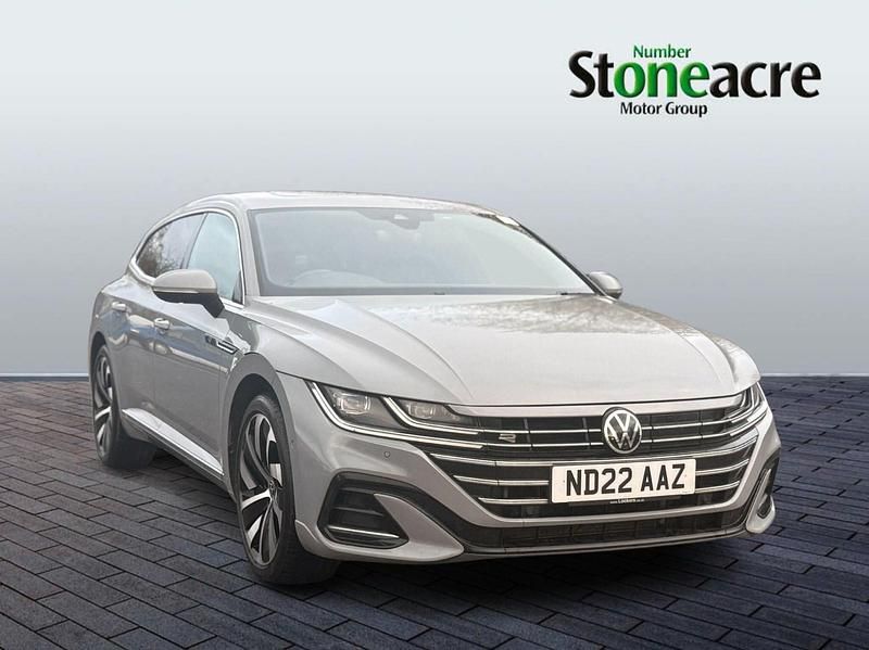 Grey Used 2022 VW Arteon R-line Estate | £17,490 (Fair price) - Image 1/4