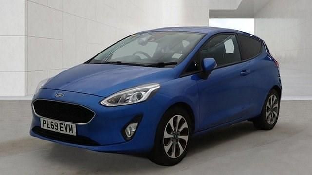 Used Ford Fiesta Trend 95 HP (69 kW) 2020 Blue Hatchback