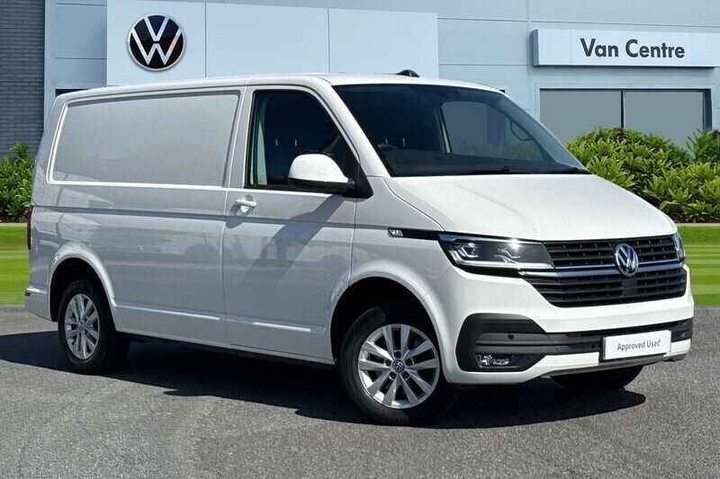White Used 2024 VW T6.1 Highline Van | £26,291 (Super price) - Image 1/4
