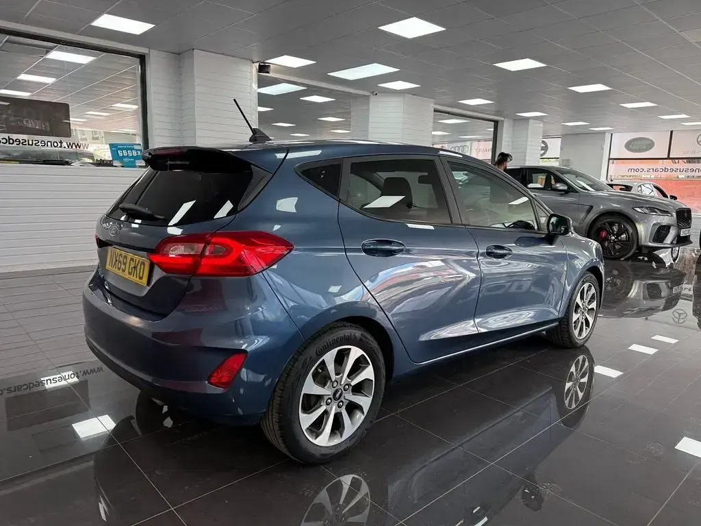 Used Ford Fiesta Trend 95 HP (69 kW) 2020 Blue Hatchback